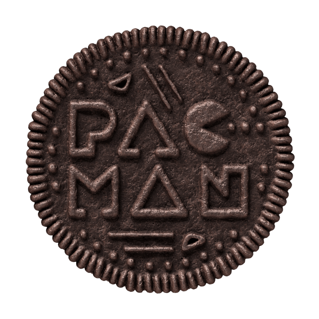 pacman-label